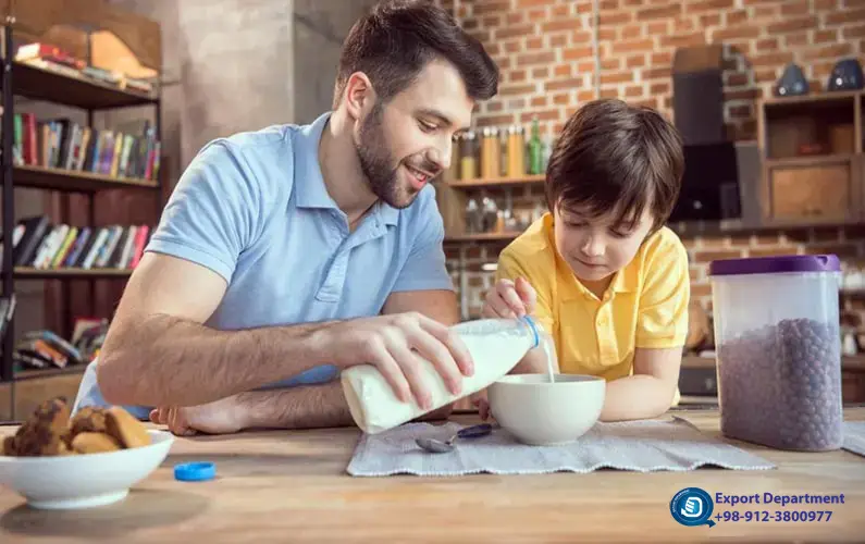 تأثير الدهن والبروتين على تشتت مسحوق الحليب