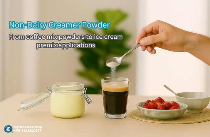 مسحوق المبيض غير اللبني: مكون متعدد الاستخدامات لصناعات الأغذية والمشروبات