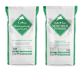 چالتافارم (مجمع مسحوق الحليب الإيراني) مسحوق الحليب منزوع الدسم UHT (SMP) 25 كجم للبيع والتصدير