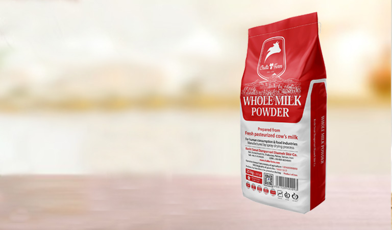 ChaltaFarm (shameh shir compony) whole Milk Powder with Spray Dried tech and protein 34% - 36% (SNF)