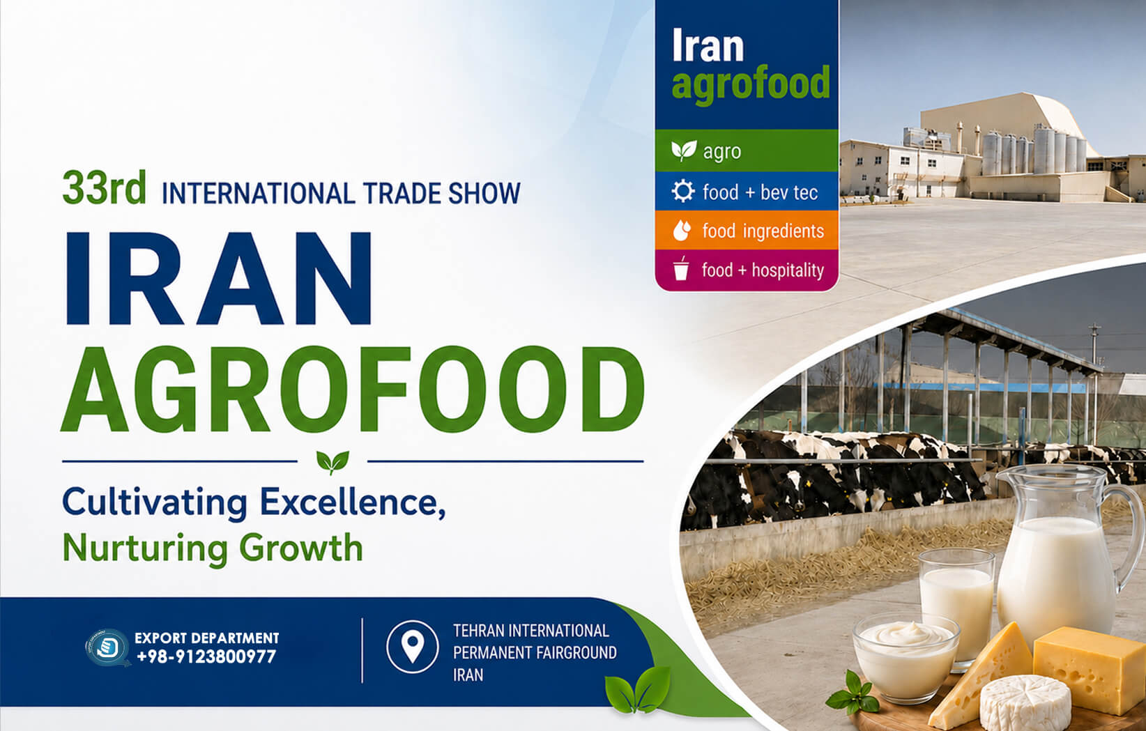 Chaltafarm at the 33rd Iran Agrofood International Exhibition 2026