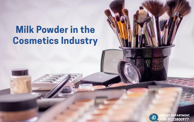 The use of industrial-grade milk powder in the cosmetics industry
