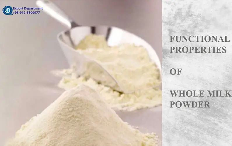 Functional Properties of Whole Milk Powder