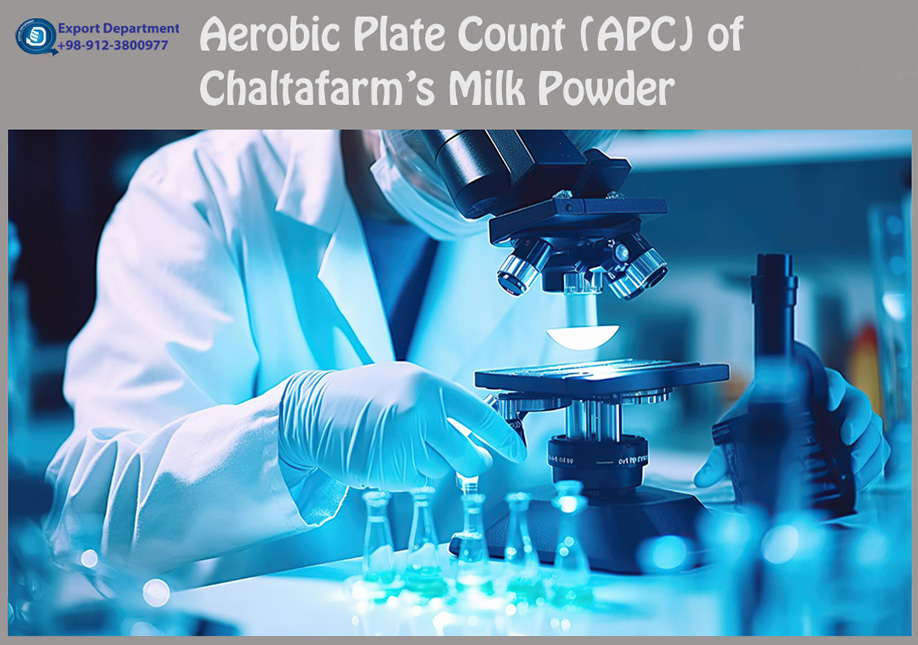 Aerobic Plate Count in Chaltafarm's Milk Powder