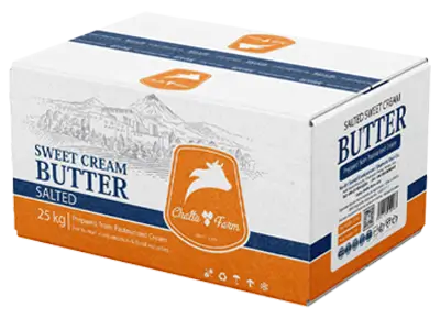 ChaltaFarm pasteurized non lactic salted Sweet Cream Butter from IRAN