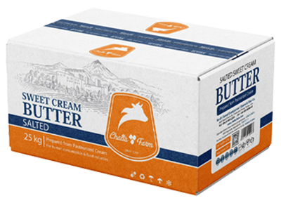 ChaltaFarm (ShamehShir) salted Sweet Cream Butter in bulk (25 kg). produced in Iran