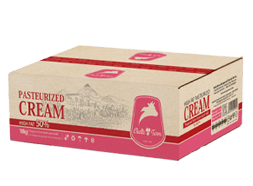 The pasteurized Cream bulk produced by ChaltaFarm (Iran Shameh Shir factory).