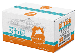 ChaltaFarm (ShamehShir) high quality Pasteurized non lactic Unsalted Sweet Cream Butter bulk (25 kg). produced in Iran
