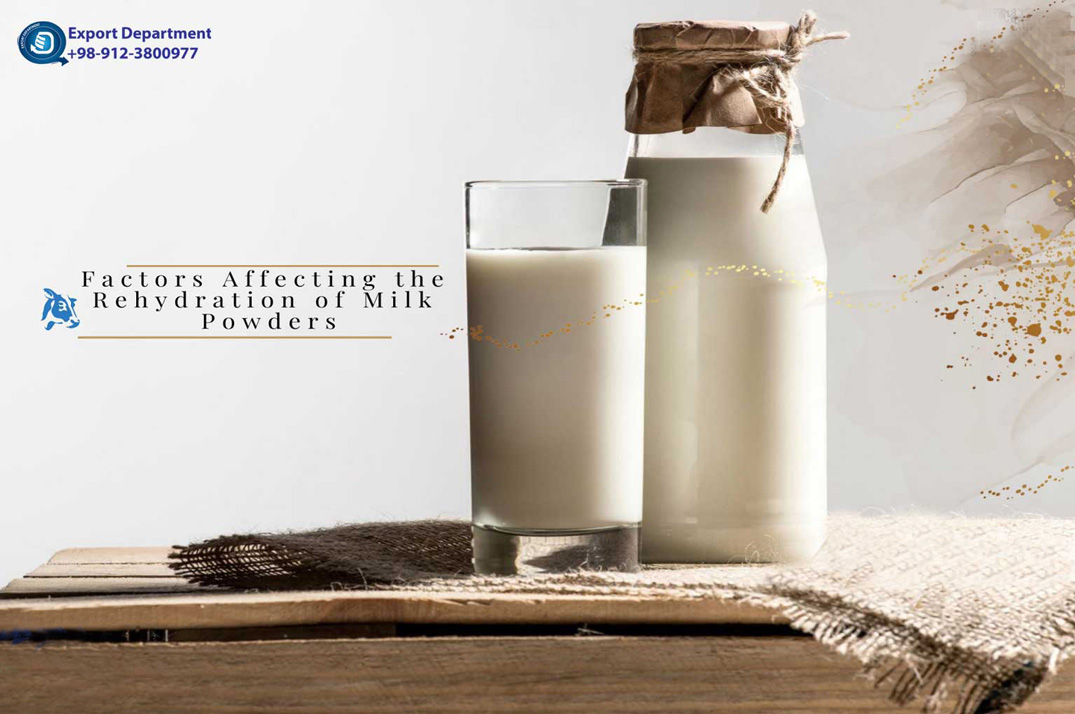عوامل موثر بر آبرسانی مجدد پودر شیرخشک